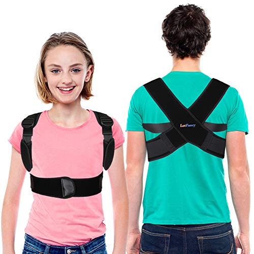 Back Posture Corrector for Kids Over 10, Women, Teens, Adjustable Clavicle Brace Support