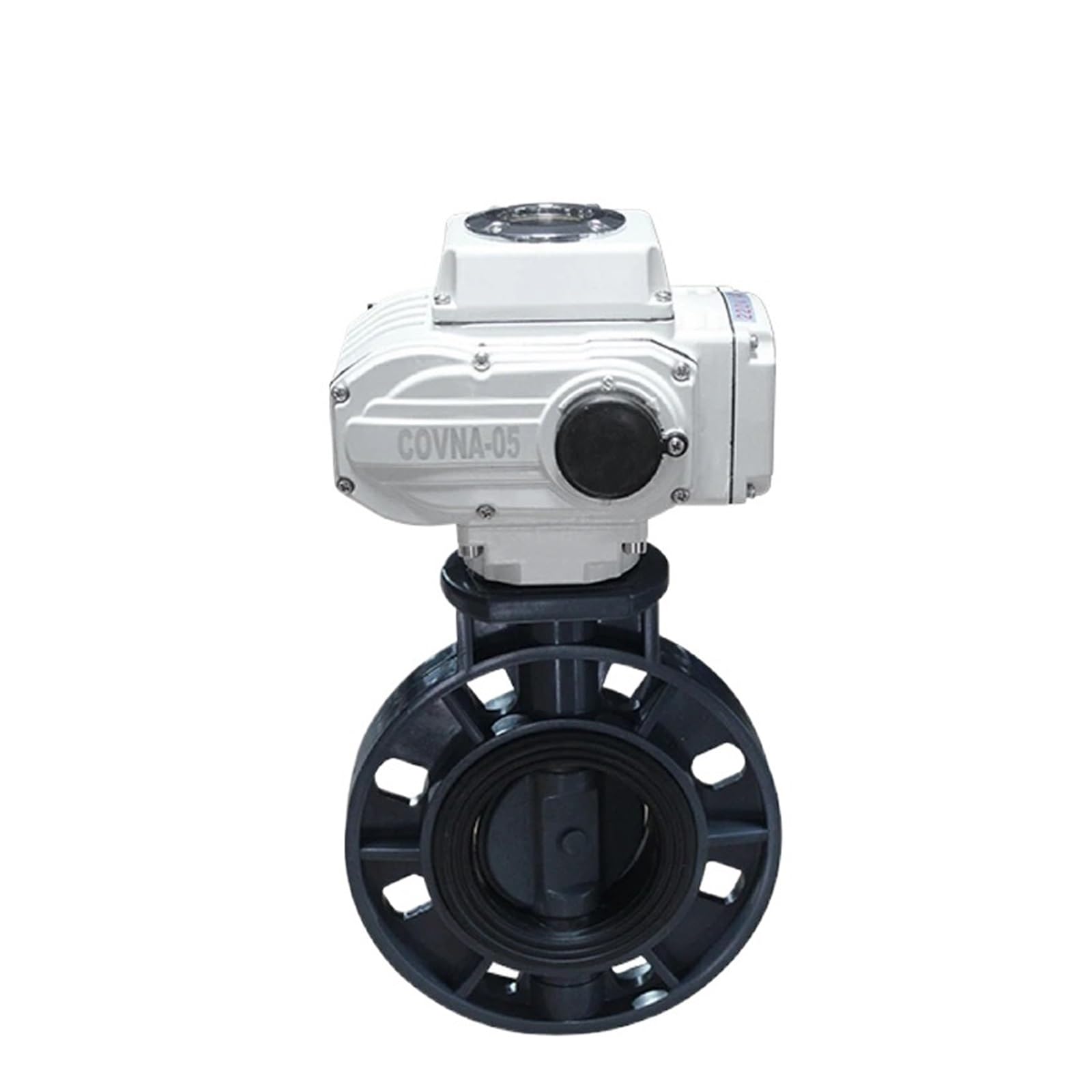 VSPPJYFG 3 inch Electric Butterfly Valve On Off Type DN80 Plastic Motorized Butterfly Valve(AC24V)