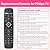 NH500UP Replace Remote Compatible with Philips TV Remote Control with Pink Glowing Cover for NH500U NH500UW NH503UP with Battery for Philips Smart TV Remote