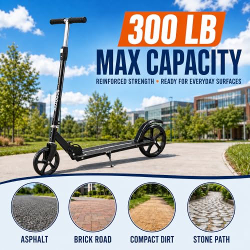 THANKSFINE Commuter Kick Scooter