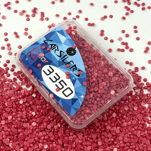 Carsilers Diamond Painting Beads 3350,Diamonds Painting Accessories Replacement for Missing Drills,Diamond Beads Replacement Drills Gems Stones,Round,About 3500pcs