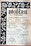  BRODERIE LYONNAISE (LA) [No 1166] du 01/04/1959 - JOURNAL DE LA BRODERIE POUR TROUSSEAUX.