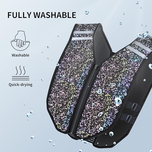 Image of PROIRON Weighted Vest Soft Washable for Men Women 6.5lbs /11lbs /17.5lbs /22lbs,Fully Reflective Running Weight Vest,No Leakage Weighted Vest for Fitness,Workout,Weight Loss,Strength Training