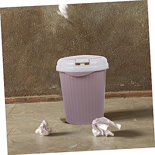 Mini caneca de basura rosa rectangular VALICLUD miniatura 4