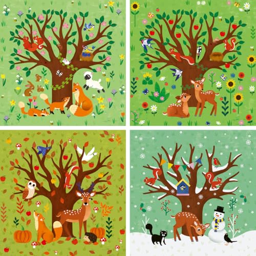 3 Puzzle Up! : Les quatre saisons Ravensburger France - vue 9