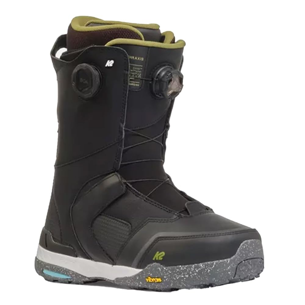 Amazon.com : K2 Thraxis Mens Snowboard Boots, Black, 9.5 : Sports