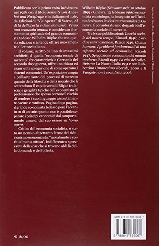 Al Di Là Dell'offerta E Della Domanda. Verso Un'economia Umana - 2
