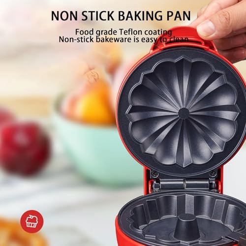 Mini Pancakes Maker Machine, Non-Stick Cake Pop Maker for Breakfast, Lunch & Snacks - Countertop Household Mini Cake Machine - Image 6