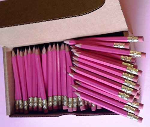 Lápices Half con Borrador, Rosados, Set x72 miniatura 4