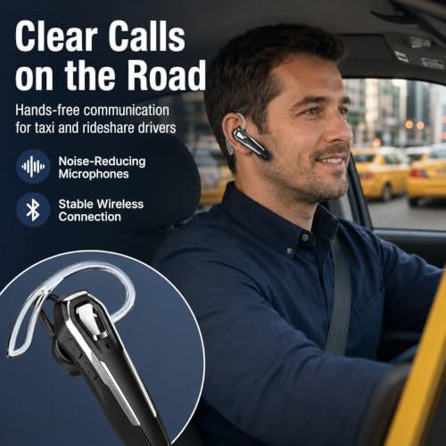 Auricular Bluetooth Mono Inalámbrico Blanco con Micrófono miniatura 4
