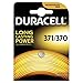 Produktbild Duracell Knopfzelle Typ 371 1er Blister, Silberoxid, 1,55V