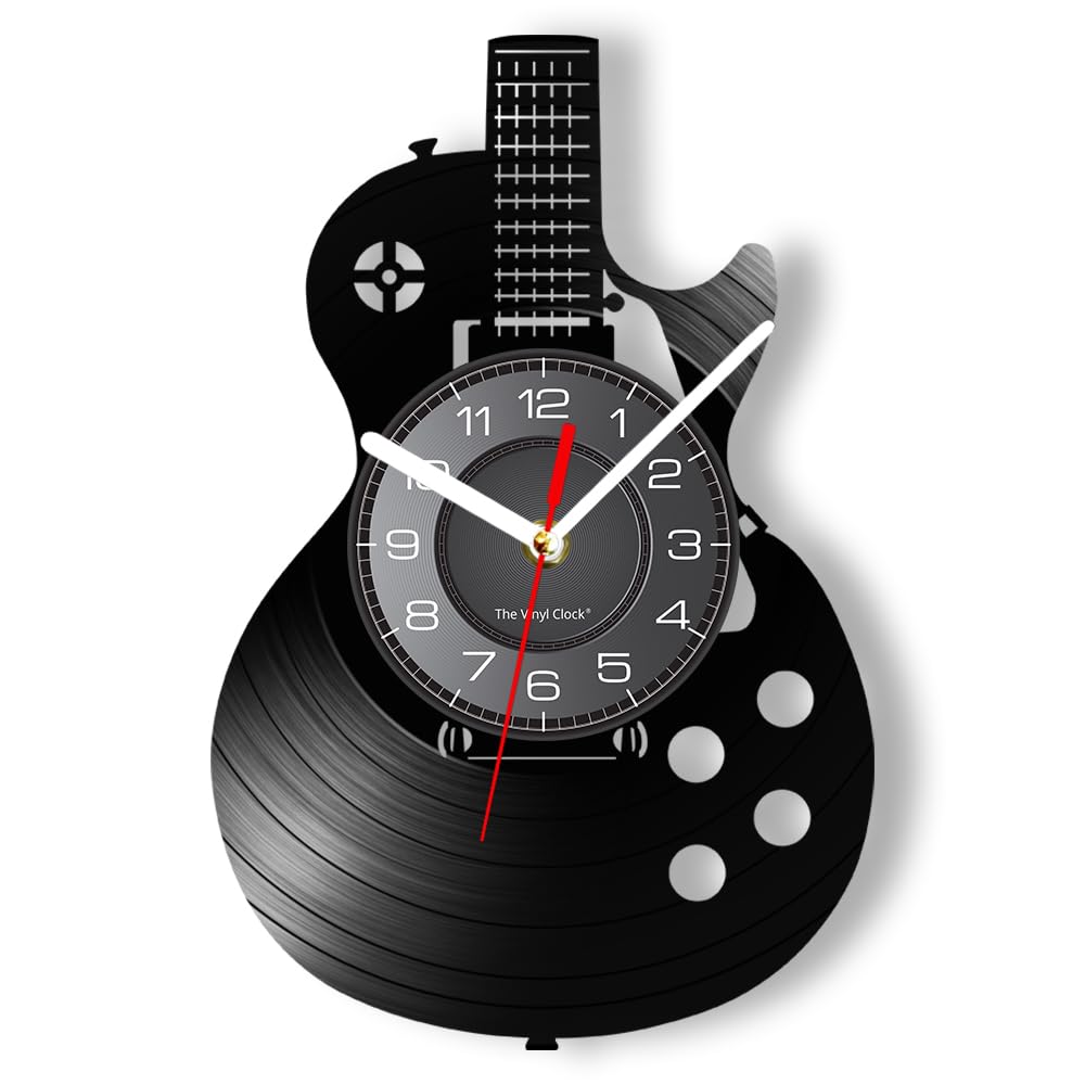 ギター　置き時計 Amazon.com: Timethink Acoustic Guitar 12
