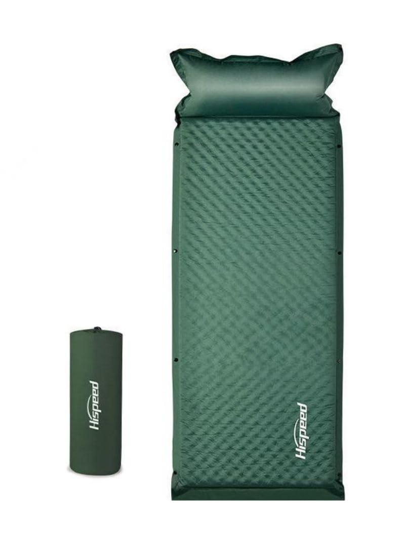 COOLBABYClostnature Self Inflating Camping Mat - 5 cm Lightweight Inflatable Sleeping Mat for Camping, Waterproof Sleeping Pad for Backpacking, Camping Foam Roll Mat for Hiking and Mountaineering