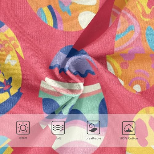 KLL Easter Eggs Pattern Holidays Toddler Boys' Pure Cotton Briefs Underwear Breathable Children Panties3