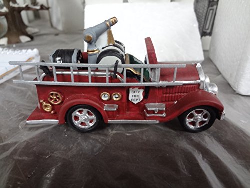 Department 56 55476 Dept 56 Christmas In The Citycity Fire Dept. Fire Truck  cover