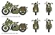 Italeri 510000322-1:35 U.S. Motorräder WWII