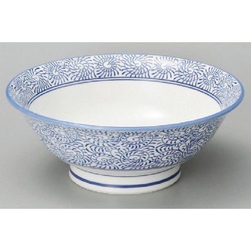 Amazon | たこ唐草7.0反高台丼[21.5×8.6cm] | 中華丼 中華食器