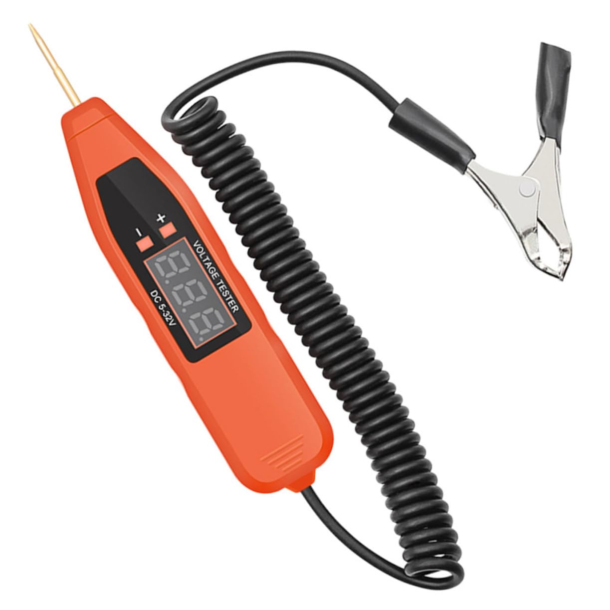 Testeur de Tension pour Voiture Numérique 5-32 V, Stylo Détecteur