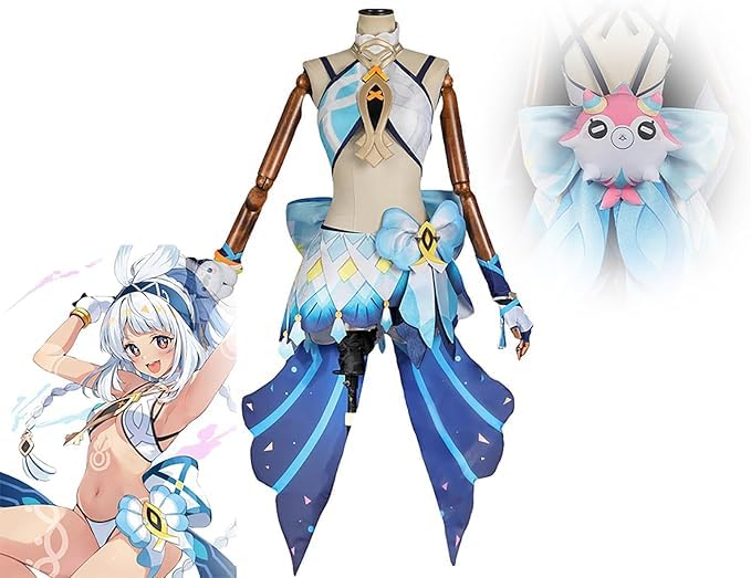 Amazon.co.jp: 原神 ムアラニ コスプレ衣装 ナタ 新キャラ Mualani 