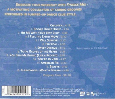 Fitness Mix Pumped-Up Cardio Grooves, Volume 2 [Audio CD]