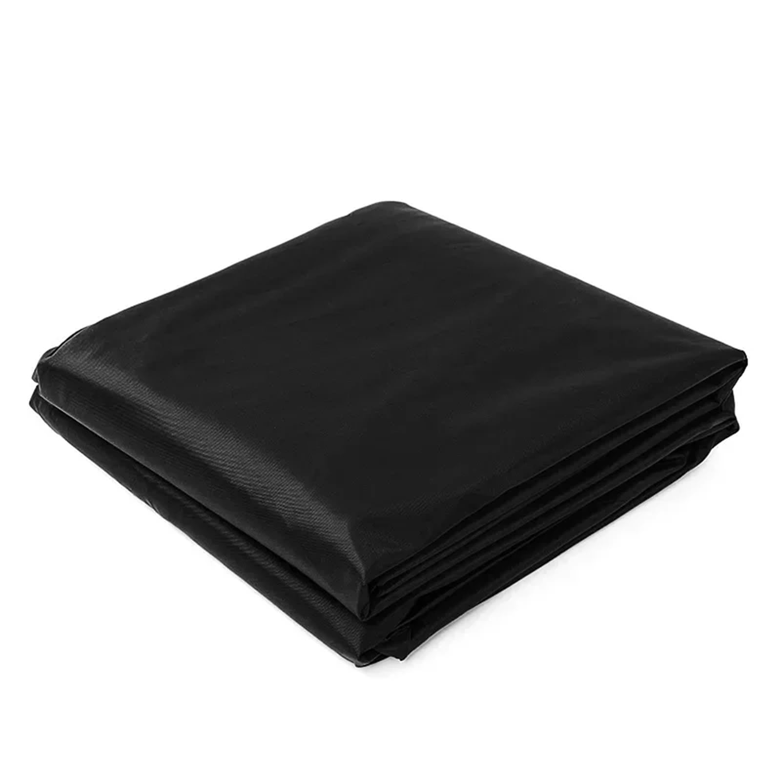 210D Oxford-Tuch, Schlauchboot-Abdeckung, wasserdicht, UV-Sonnen-, Staubschutz, Bootsplane, Bootszubehör (schwarz, 380 x 200 x 46)