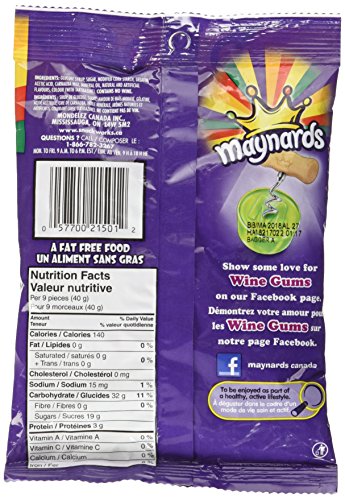 Maynards Wine Gums Candy, 170g/6oz miniatura 4