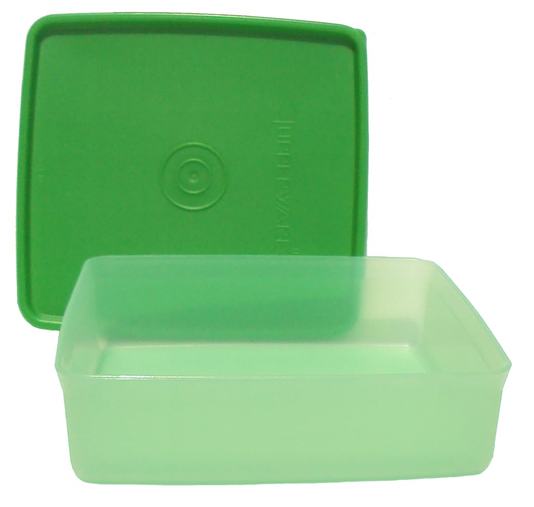 Amazon.com: Tupperware Square Away Sandwich Keeper in Blue Green