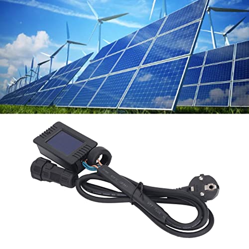 Focket Solar Verlängerungskabel, WVC GTB Micro Grid Connected Solar Panel Adapter Kit mit LED Anzeige, Wasserdichtes Solar Inverter Kabel für BreeRainz GTB Serie 400W-1600W Wechselrichter