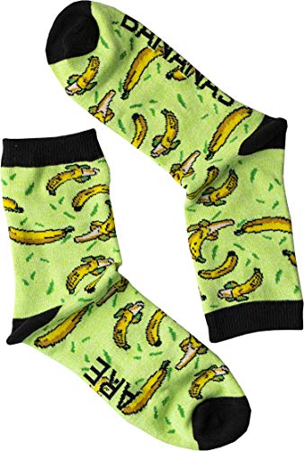 Morning Drawer Crazy Crew Dress Socks for Men and Women - Fashionable Patterned Comfy Cozy Striped Funky and Funny Socks4