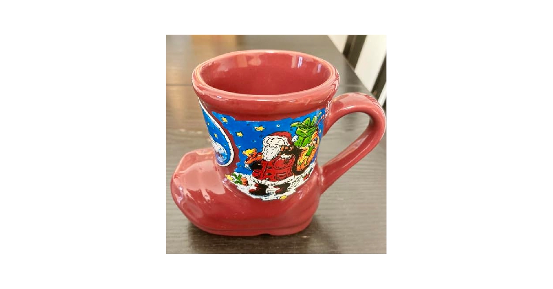 Amazon.co.jp: クリスマス サンタブーツのマグカップ（ドイツ