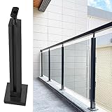 【Langlebiger Edelstahl】 Unter Verwendung von hochwertigem Edelstahl, Rostbeständigkeit und Hochtemperaturbeständigkeit.Perfekte Lösung für Außen- oder Innengeländer.