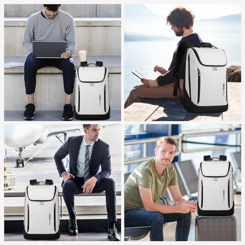 Image of BANGE Business Smart Backpack Waterproof fit 15.6 Inch Laptop Backpack with USB Charging Port,Travel Durable Backpack