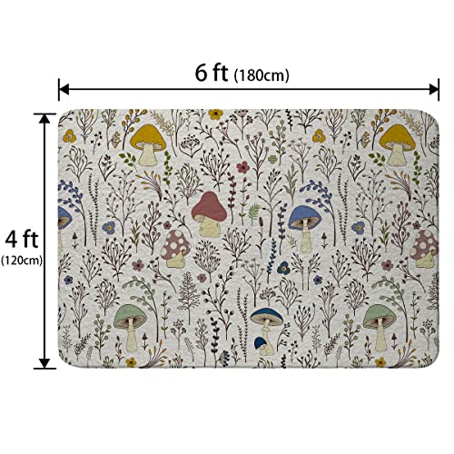 Tapete decorativo rectangular 4x6 pulgadas miniatura 2