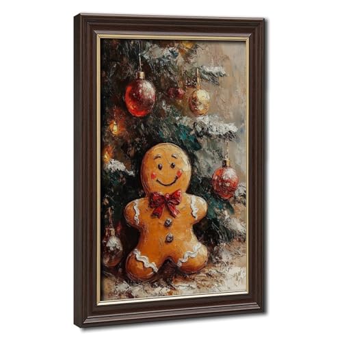 Póster de lienzo de hombre de jengibre, decoración de dormitorio, paisaje, oficina, habitación, regalo, 16 pulgadas de largo x 24 pulgadas de ancho
