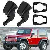 Boquillas de la lavadora de la solución de la limpieza del parabrisas para Jeep para los comandantes de 2006 a 2010, número de pieza OEM 04806312AA