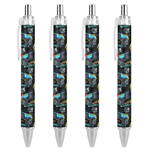 Bolígrafos negros de gel retráctiles de punta fina 0,5 mm para oficina y escuela (2 uds.)