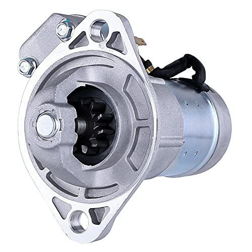 RAREELECTRICAL New Starter Compatible with Yanmar Diesel 4Jh2 4Jh3 Yh2 by Part Numbers S114-257 S114483 129573-77010 12957377010 171008-77010 1710877010 129698-77010 12969877010 S114257 S114-257G