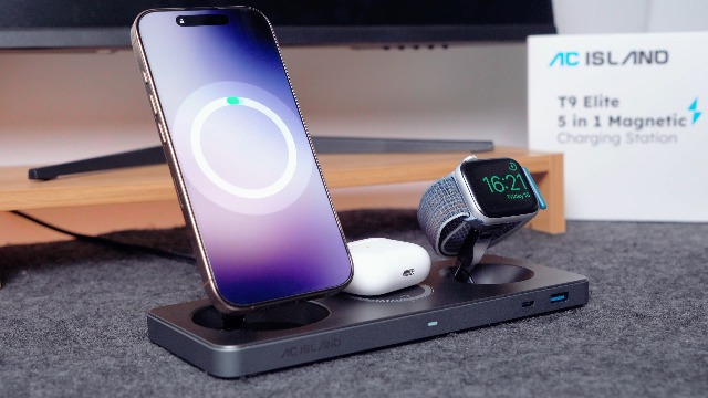 Amazon.com: AC ISLAND 5-in-1 Wireless Charger for MagSafe, 25W