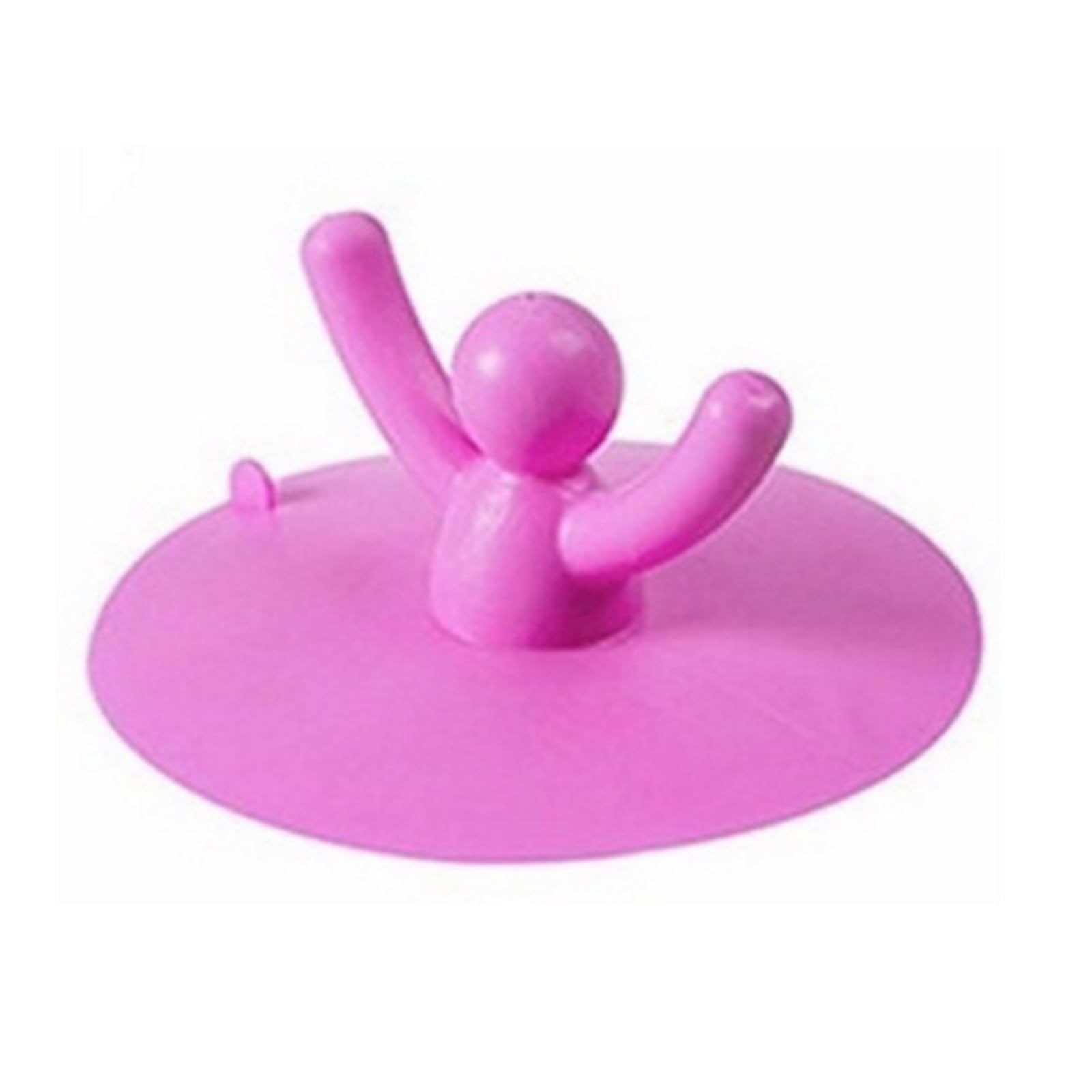 Kalttoy Shape Sink Drain Plug 9.50cm / 3.74inch Diameter Leakproof Good Adsorption for Kitchen Washroom Bathroom Universals Sink Drain Stopper