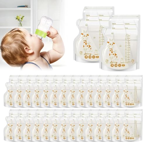 30 pcs Bolsa Leche Materna,Bolsa Congelación de Leche,Bolsas Almacenar Leche Materna,Recipientes Almacenamiento Leche Materna,250ml Bolsas Almacenamiento Leche Materna,Sin BPA