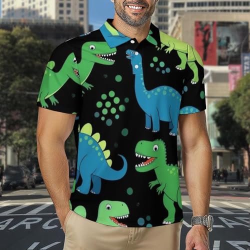 Men's Quick Dry T Shirt Casual Button Undershirt Running Gym Workout Tee2