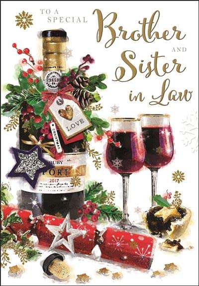 Jonny Javelin Carte De Noël Pour Belle-sœur Et Beau-frère – Salon