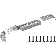 Stainless Steel Chassis Full Center Skid Kit for Traxxas 116 Mini Maxx/Mini XRT VXL 3S Monster Truck Upgrades
