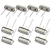 Aexit 10 Pcs Passive Components Silver Tone 4.000MHz Quartz Crystal Crystals Oscillator Resonator
