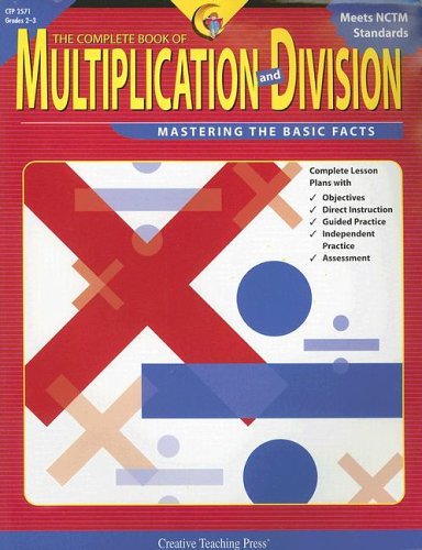 Amazon.com: The Complete Book of Multiplication and Division, Gr. 2-3 ...