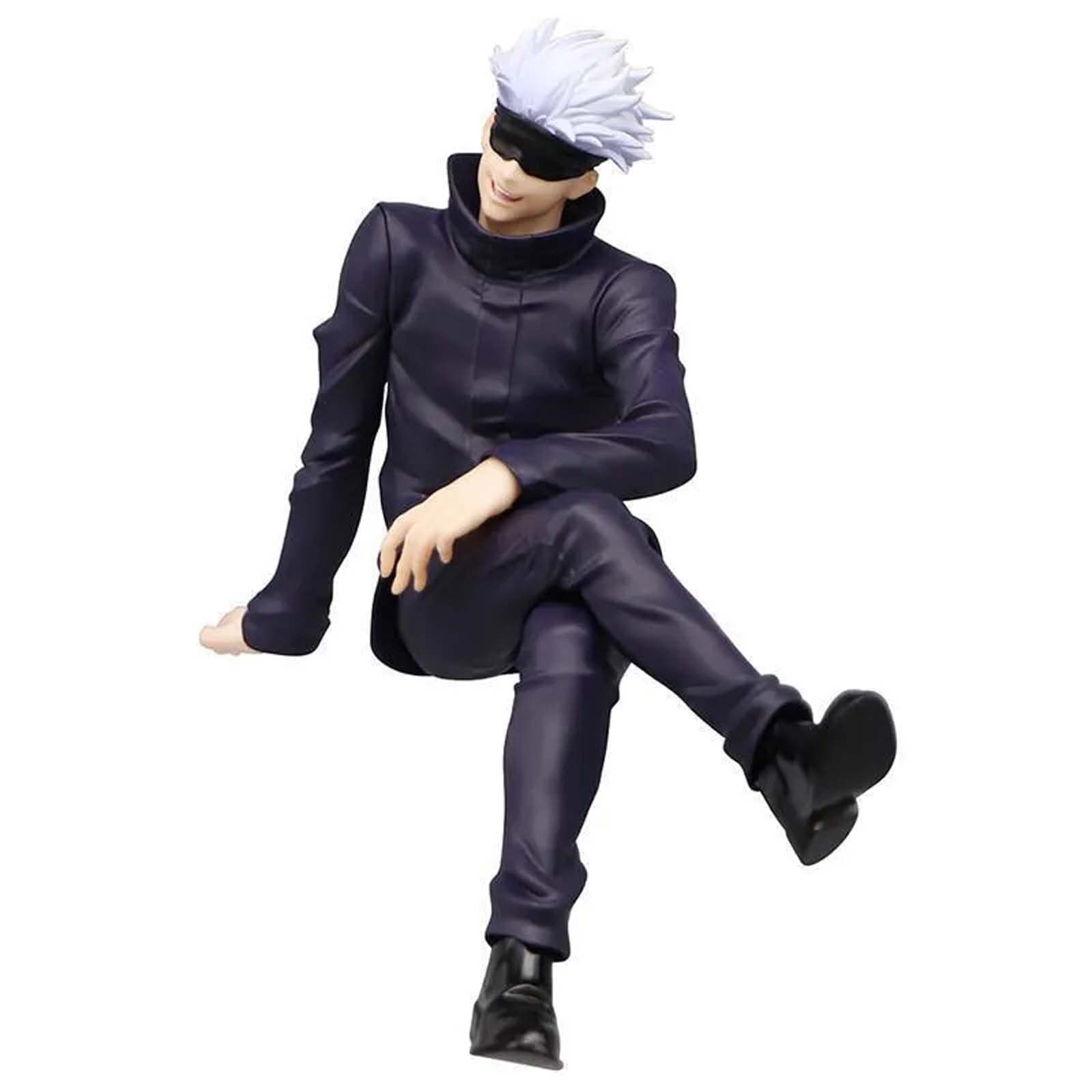 Buy 13cm Jujutsu Kaisen Figures, Gojo Satoru Figurine Sitting Position
