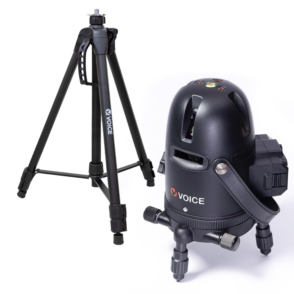 Amazon | VOICE レーザー墨出し器 5ラインレーザー Model-R5