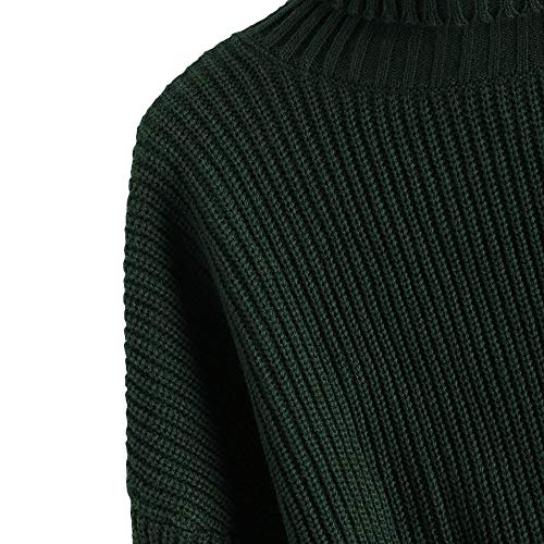 ZAFUL Women's Pullover Sweater Drop Shoulder Plain Knitted Cropped Sweater Pullover Solid Long Sleeve Cropped Tops3