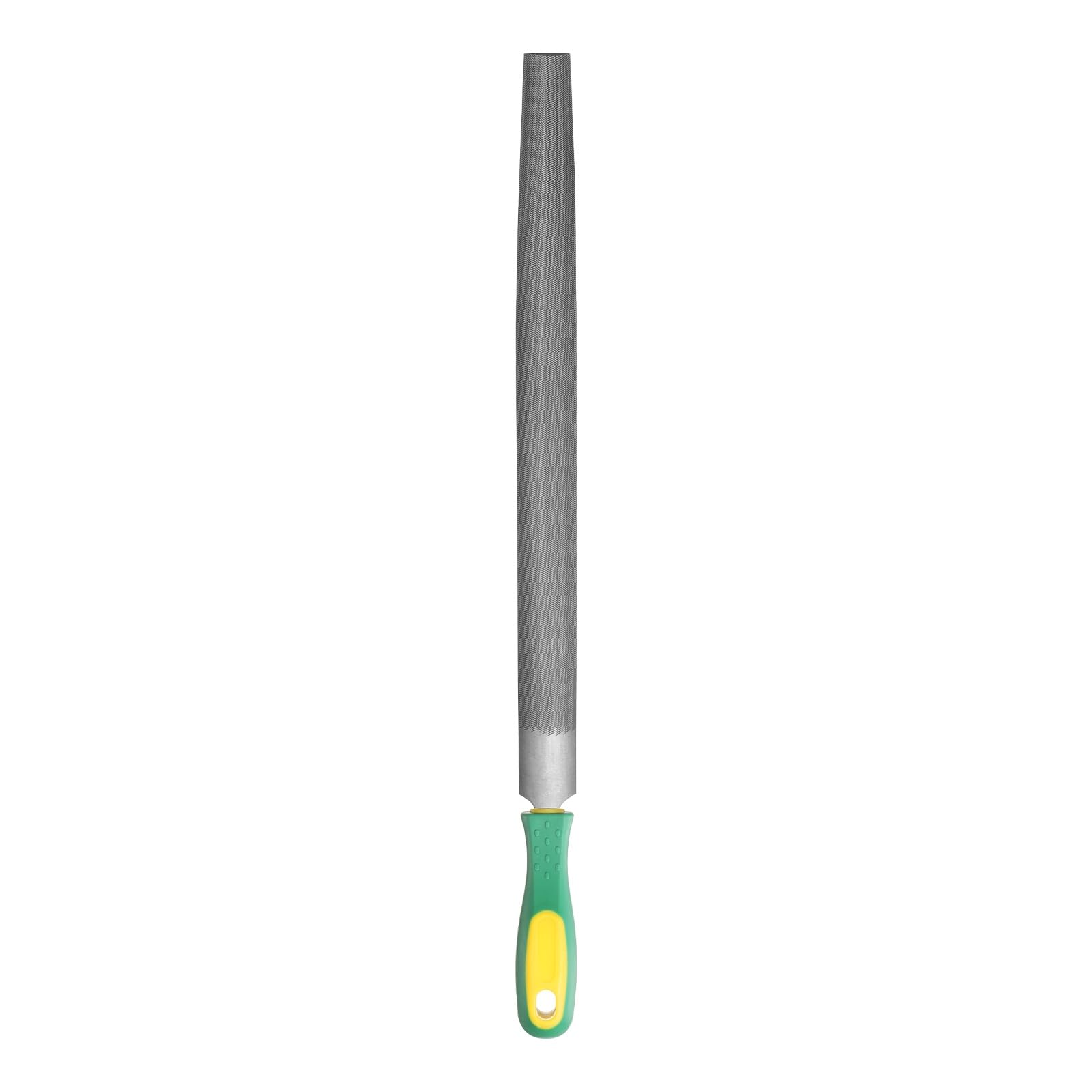 Lime demi-ronde double denture en acier T12 pour un affûtage précis et net