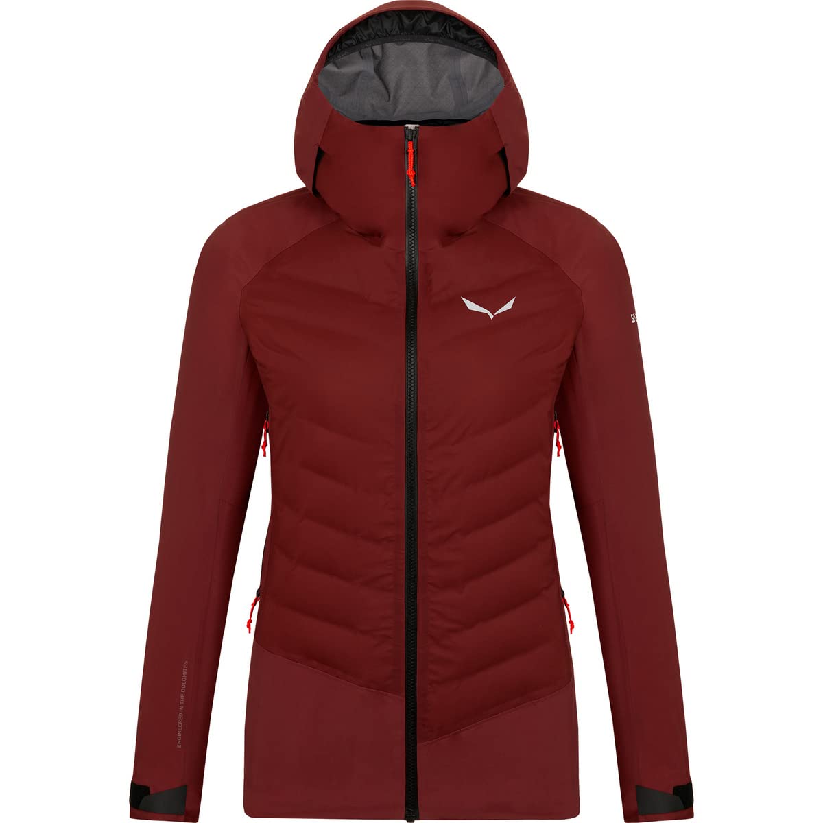 Salewa Sella Ptx 3L/Rds Dwn W Hyb Jkt, Syrah, XS